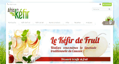 Desktop Screenshot of les-amis-du-kefir.com